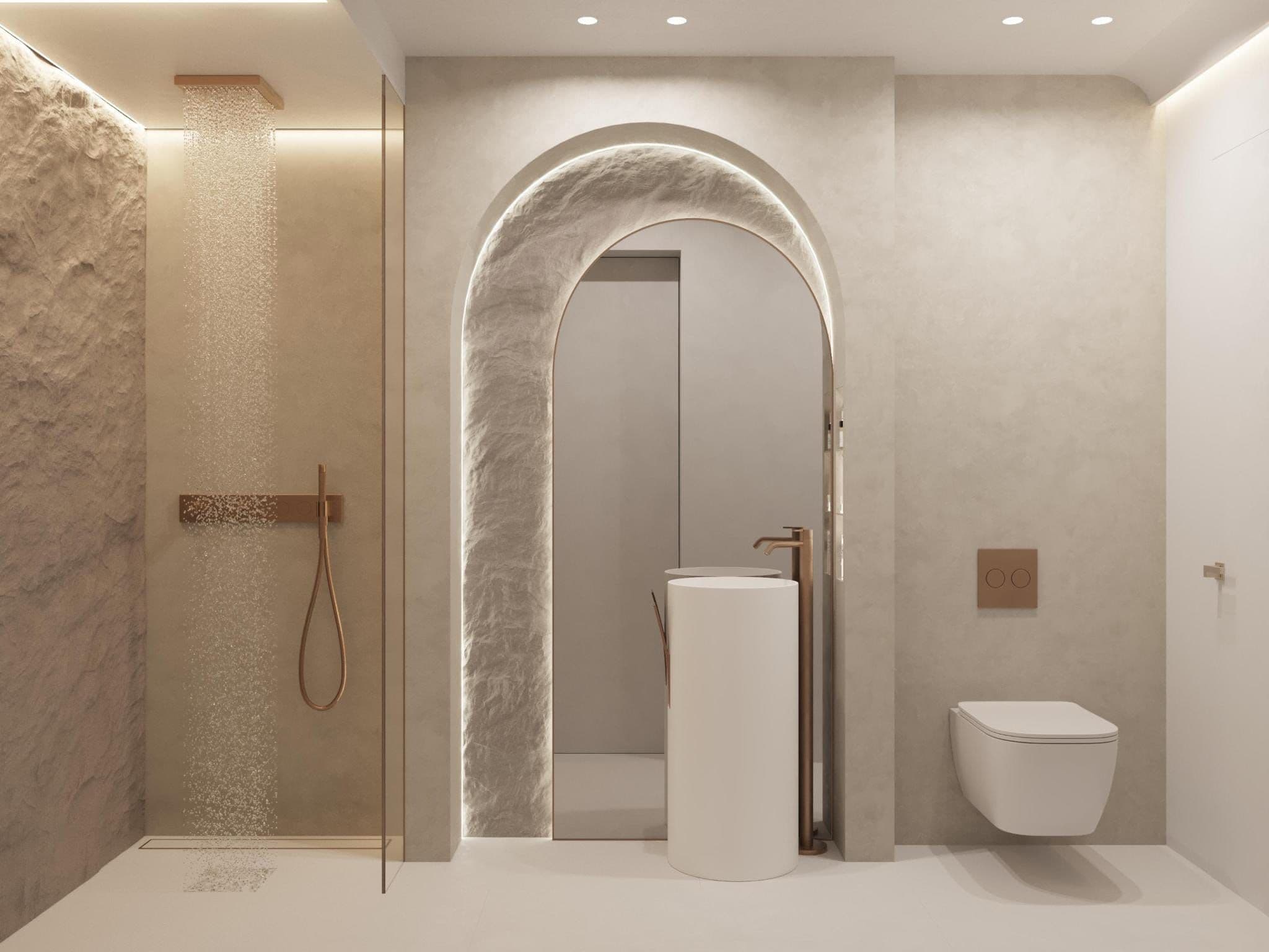 Mikrocement — dnevni boravak